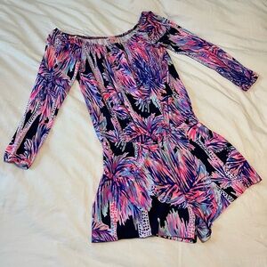 Lilly Pulitzer Lana Off The Shoulder Romper